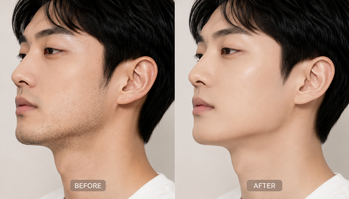 뷰티온의원 오산점 :: [남성]페이스제모