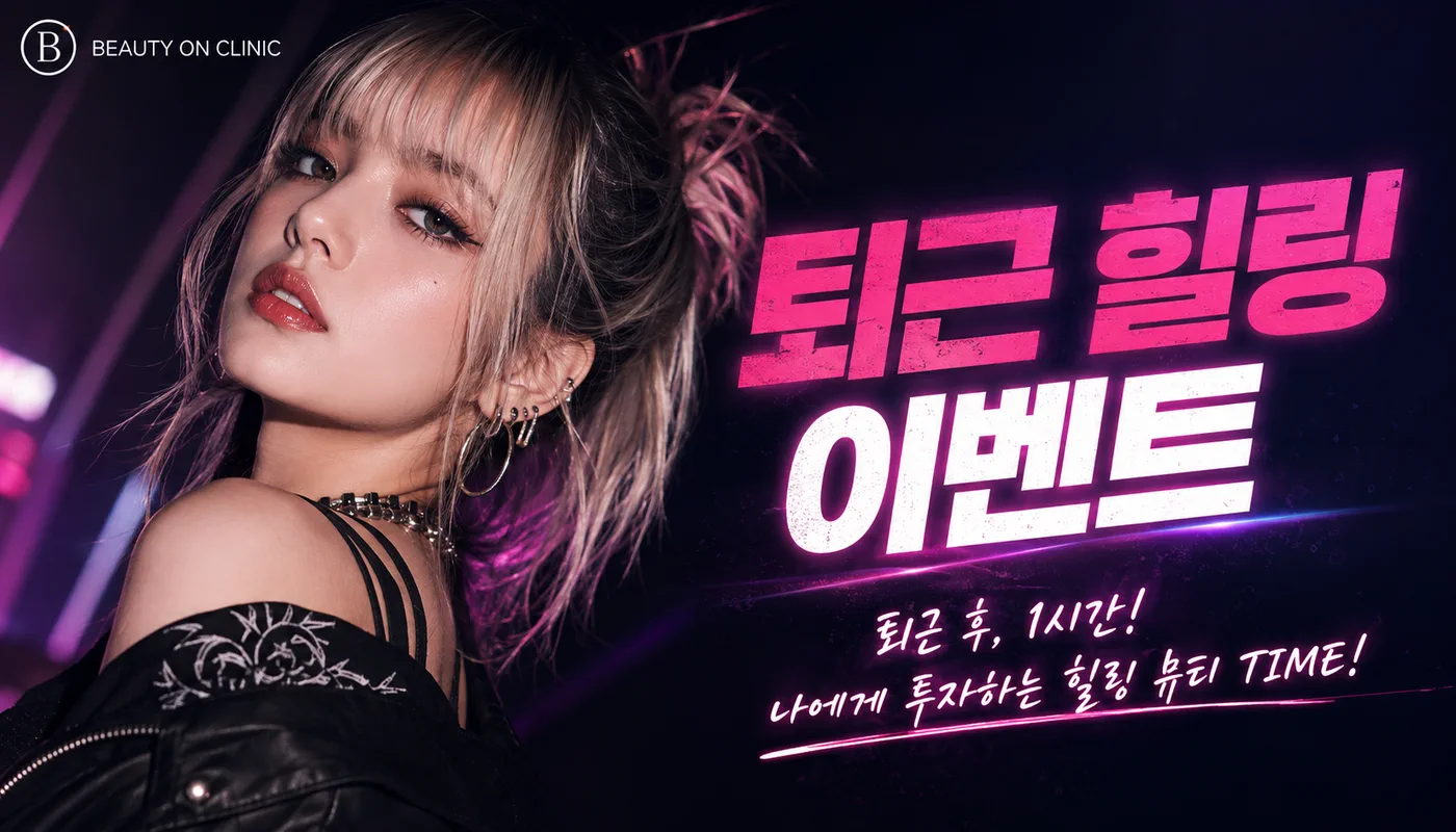 부천소사뷰티온의원 :: 🌙 퇴근힐링 이벤트 16:00~19:00