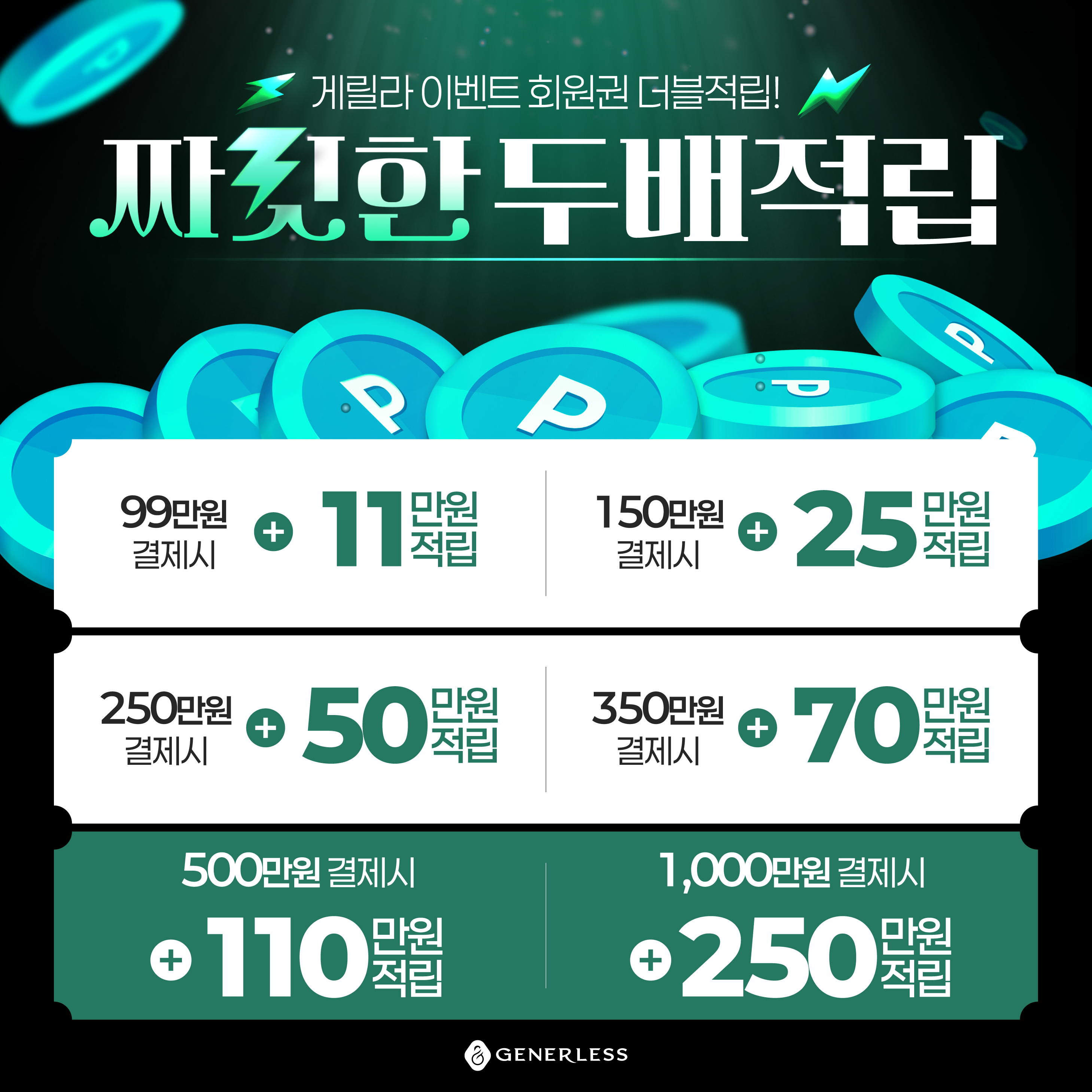 ❣️딱, 2주간 게릴라 EVENT❣️
