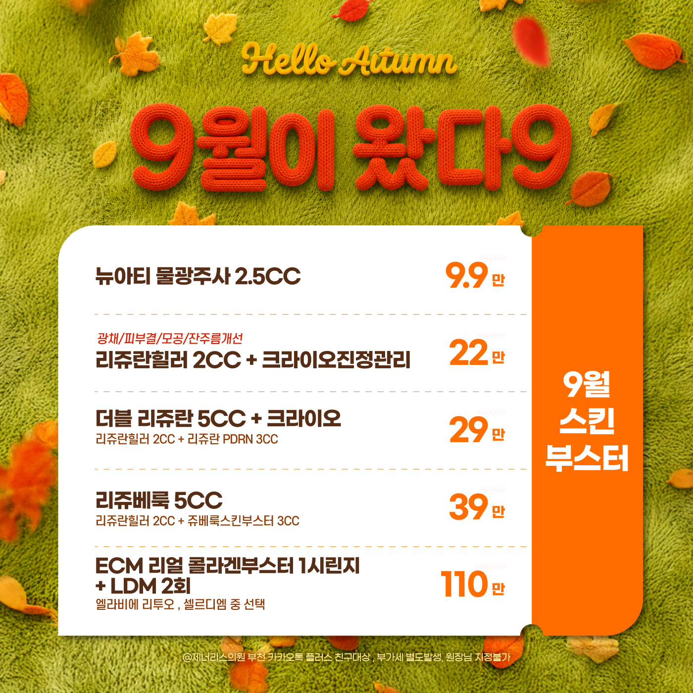 🍁스킨부스터
