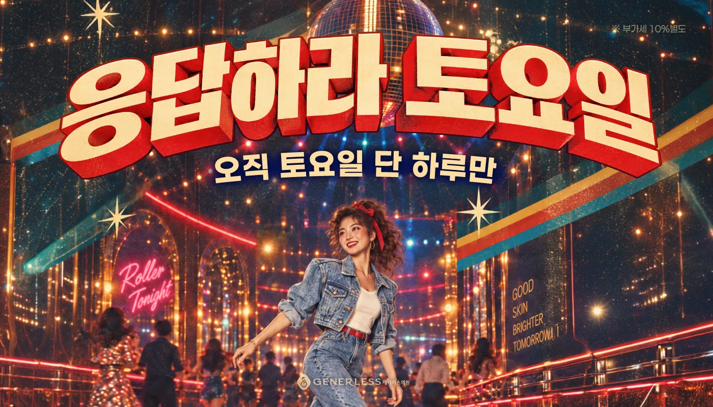 일산피부과 :: 🎠응답하라 토요일🎠