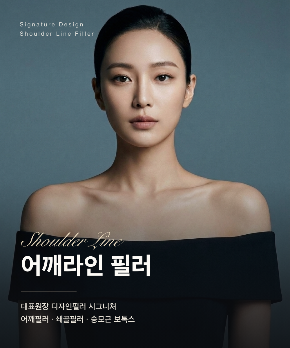 어깨라인 디자인필러런칭