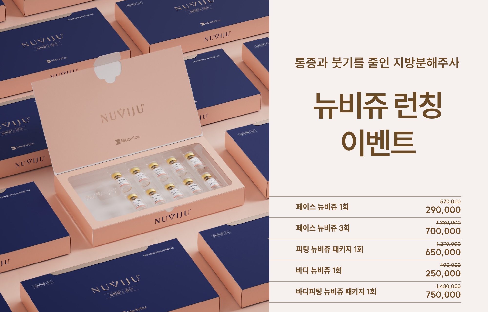뉴비쥬 런칭이벤트