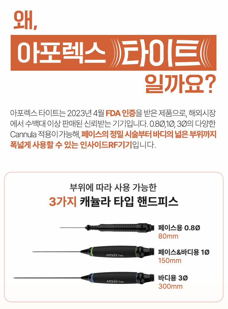 더 차오름의원 :: 인사이드 써마지 (아포렉스 타이트)