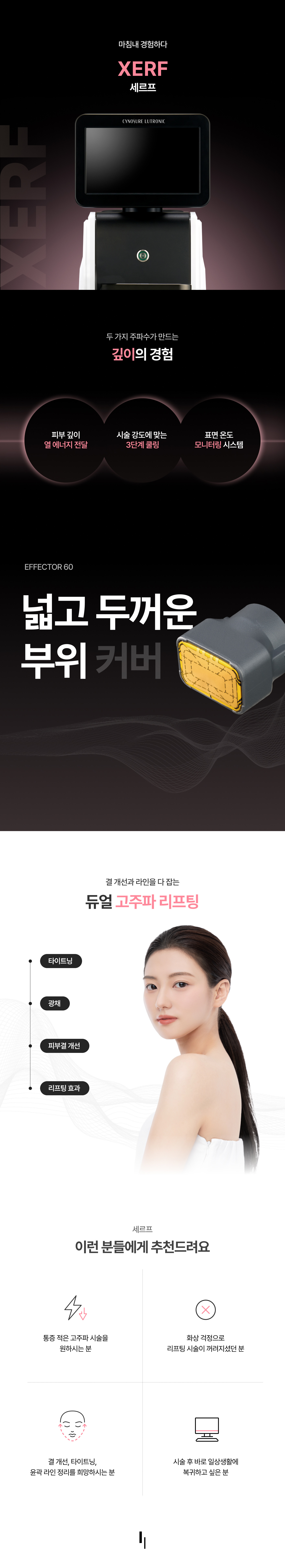천호피부과 (진료과목)｜페이스필터의원 천호점 :: 확실한 고주파, XERF 프로모션