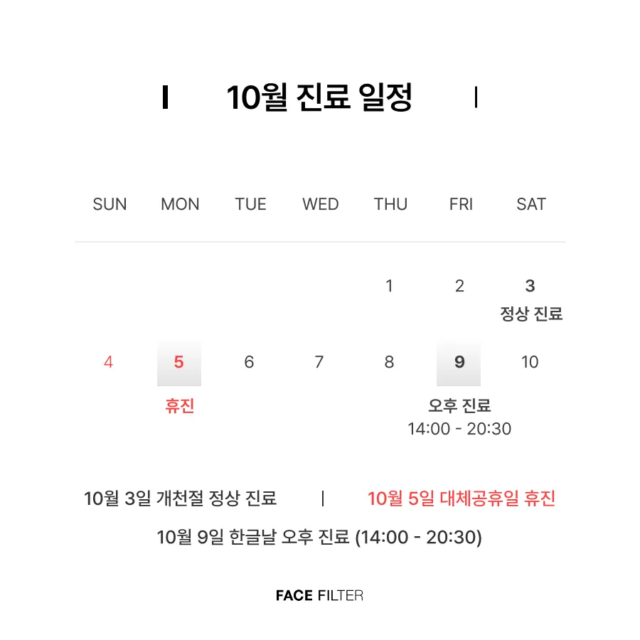 진료 일정